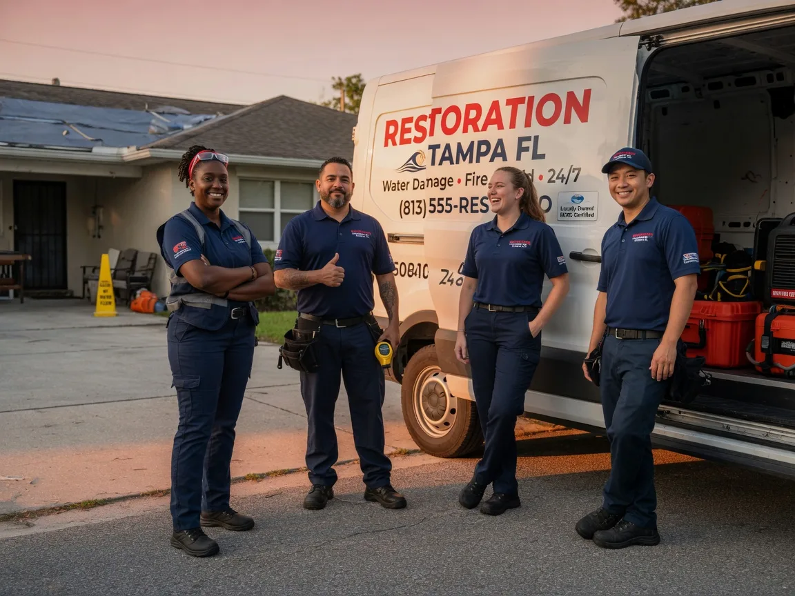 Water Damage Restoration company in Bivins, TX